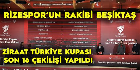 Türkiye Kupası'nda son 16 turu maçları ne zaman, maçlar hangi kanalda?- Son Dakika Spor Haberleri
